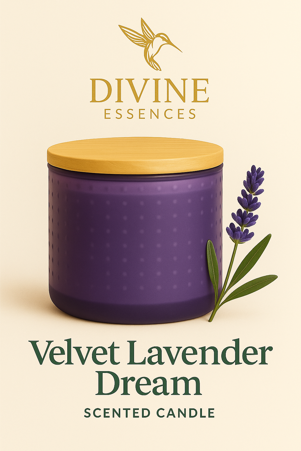 Velvet Lavender Dream Candle (14 oz)