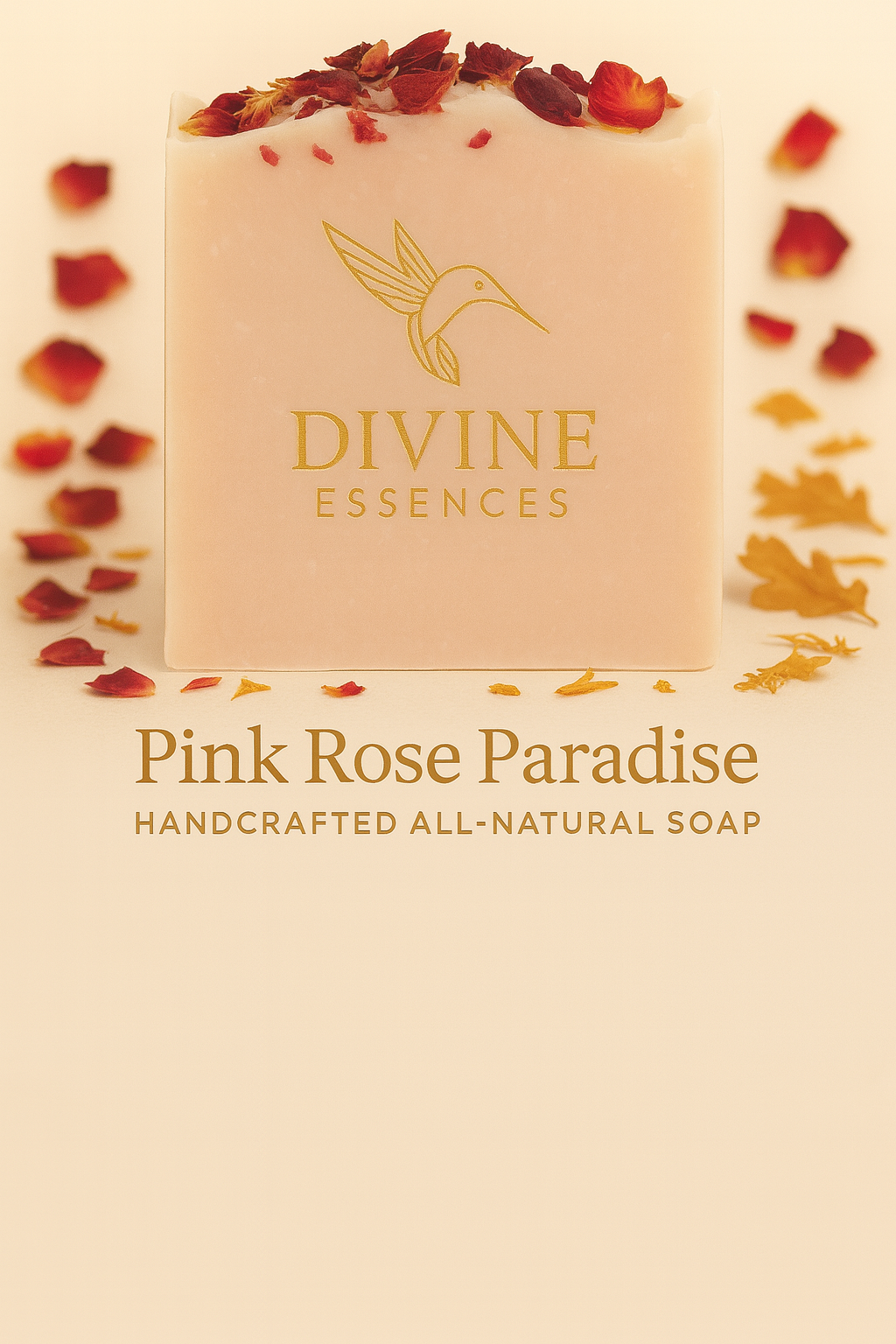 Pink Rose Paradise Soap Bar